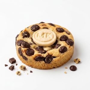 MyKoekie chunky Chocolate Chip Cookie with a soft gooey centre