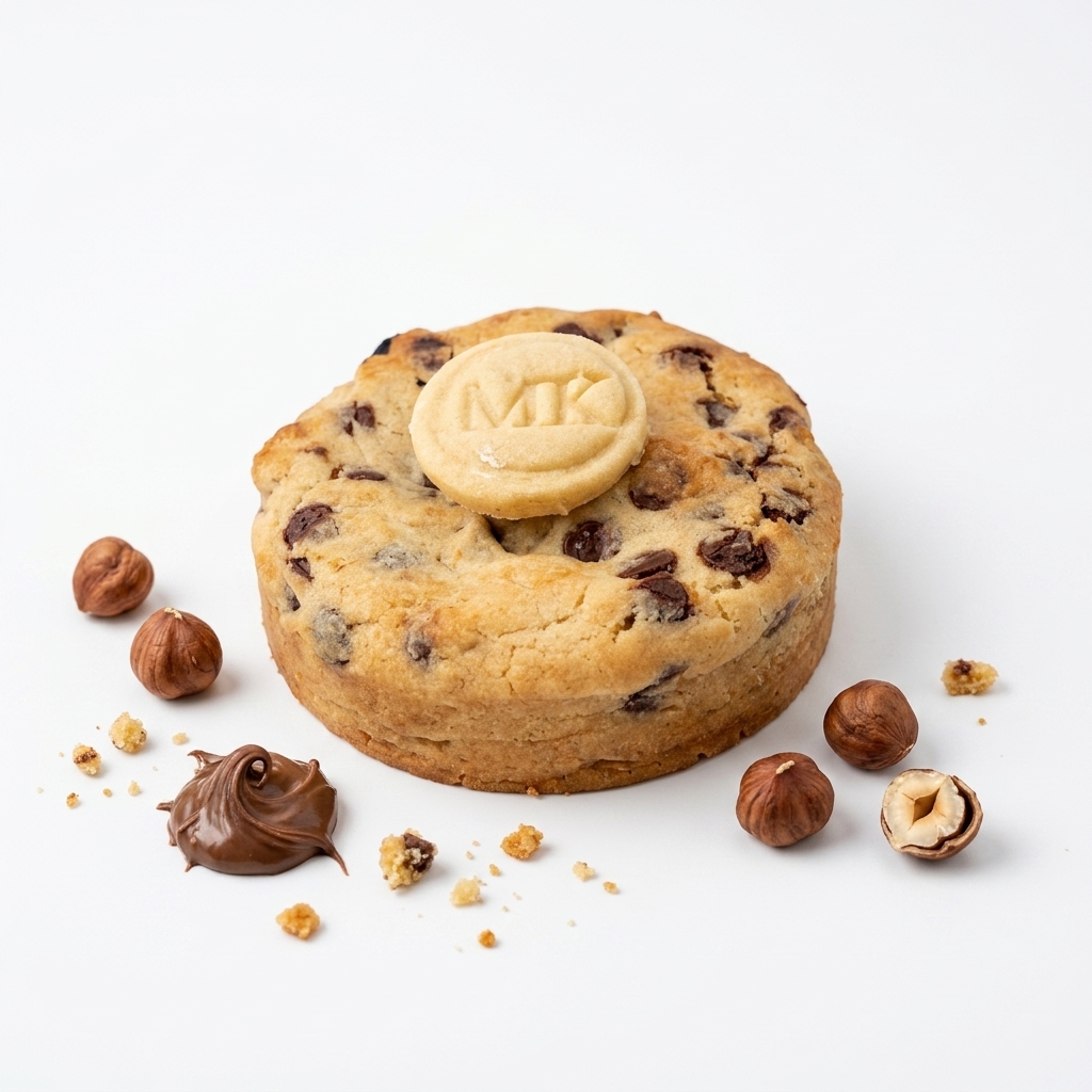 MyKoekie chunky Nutella Cookie with a rich gooey centre