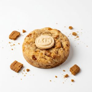 MyKoekie chunky Biscoff Cookie with a soft gooey centre
